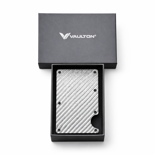 Billetera VAULTON® Carbono Silver