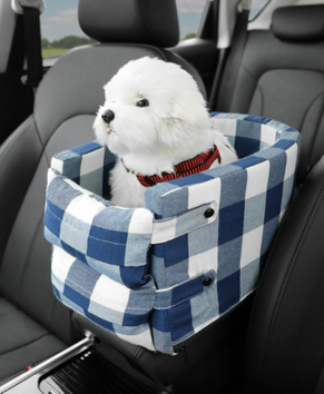 Asiento Portátil para Coche de Mascotas – Antideslizante, Seguro y Cómodo para Perros y Gatos