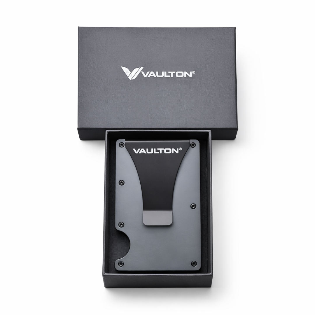 Billetera VAULTON® Gris Oscuro