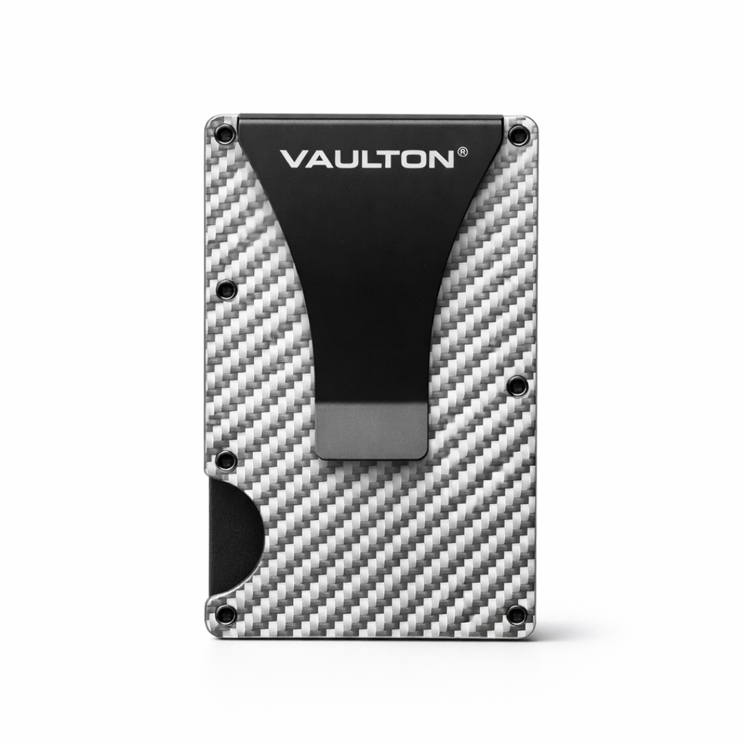 Billetera VAULTON® Carbono Silver