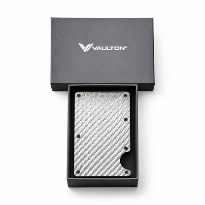 Billetera VAULTON® Carbono Silver