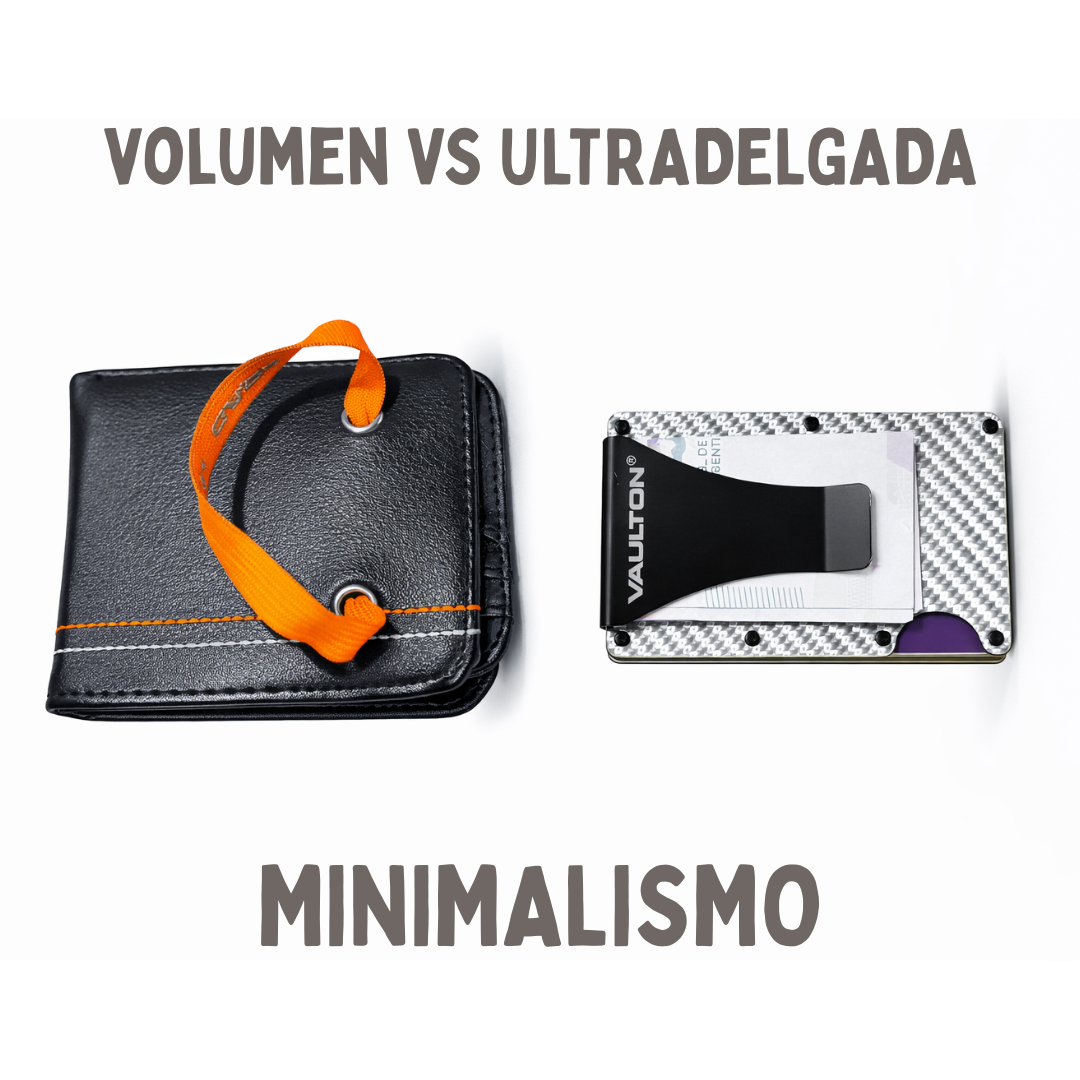 Billetera VAULTON® Carbono Silver