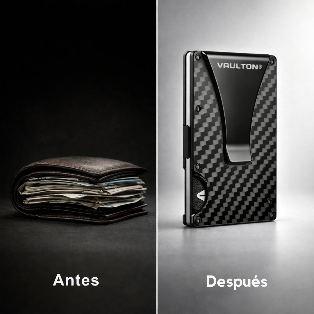 Billetera VAULTON® Carbono