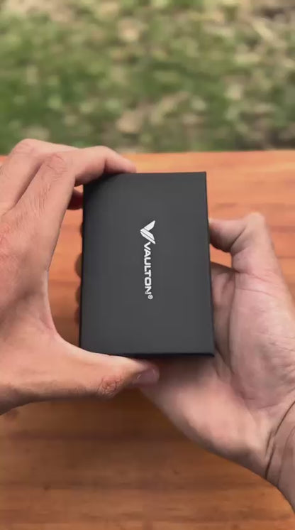 Billetera VAULTON® Gris Oscuro